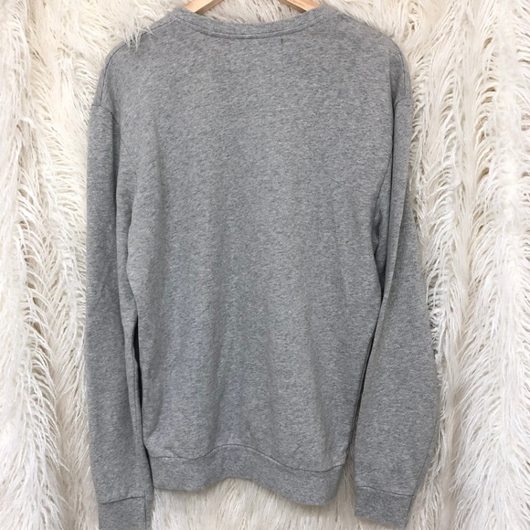 Zara Grey Money Talks Men's Sweater - Picture 3 of 5